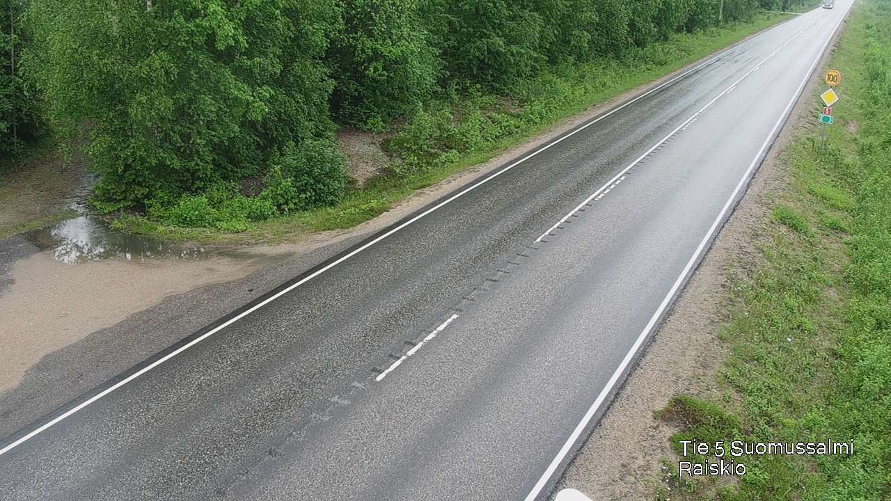 Kelikamerat Kuva Tie 5 Suomussalmi Raiskio, Suomussalmi, Kainuu
