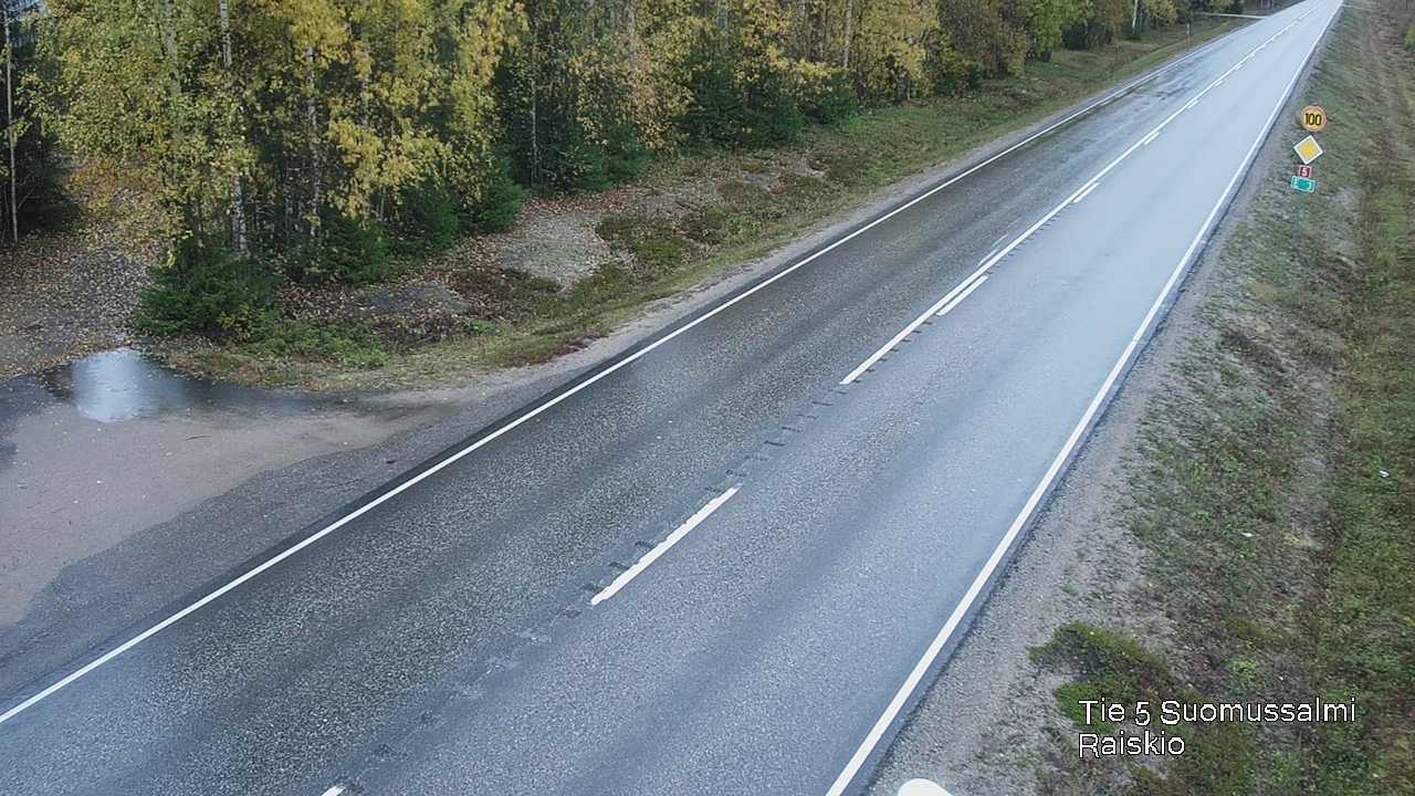 Kelikamerat Kuva Tie 5 Suomussalmi Raiskio, Suomussalmi, Kainuu