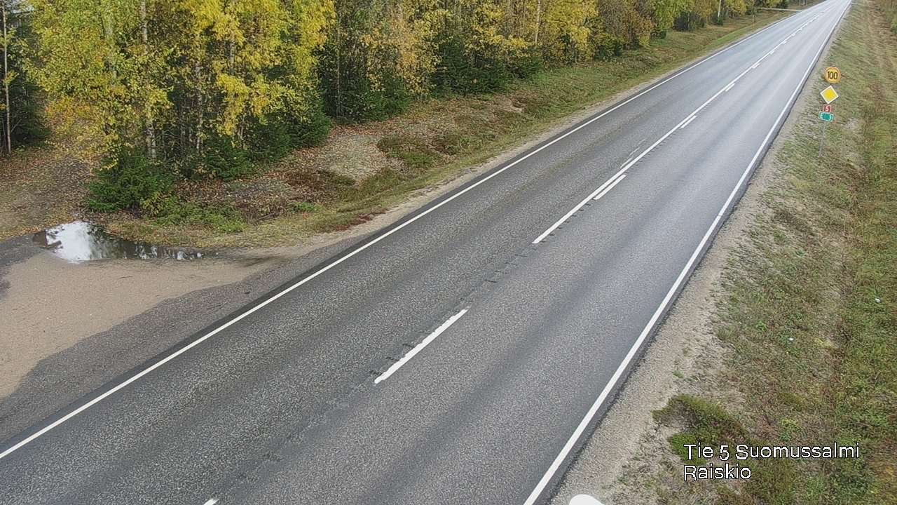 Kelikamerat Kuva Tie 5 Suomussalmi Raiskio, Suomussalmi, Kainuu