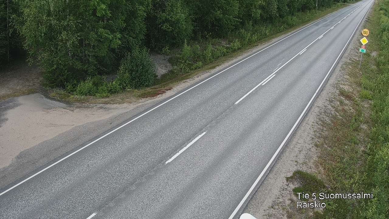 Kelikamerat Kuva Tie 5 Suomussalmi Raiskio, Suomussalmi, Kainuu
