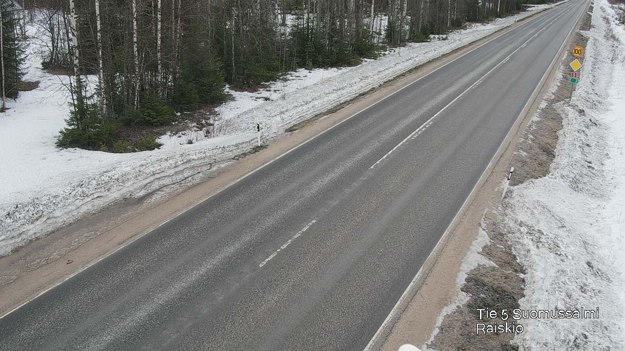 Kelikamerat Kuva Tie 5 Suomussalmi Raiskio, Suomussalmi, Kainuu