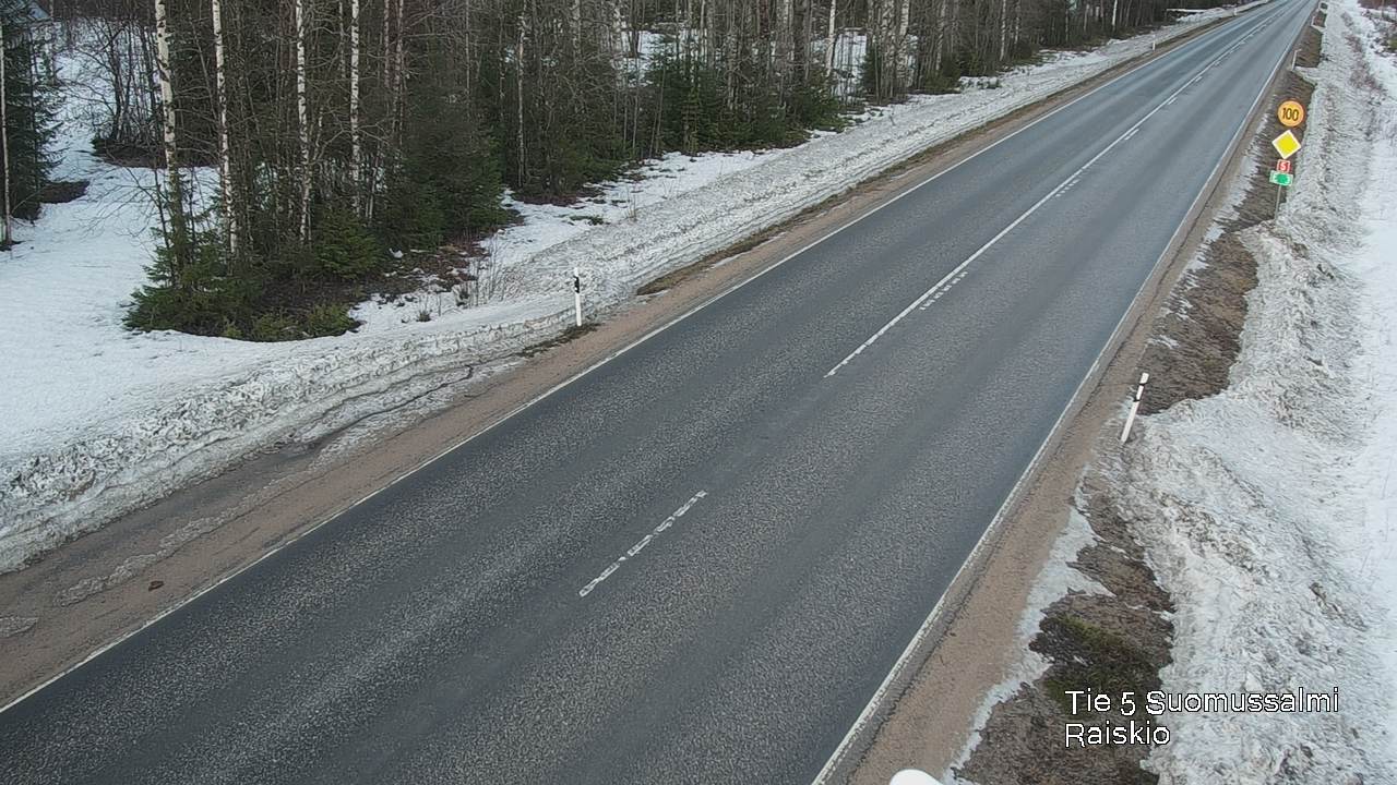 Kelikamerat Kuva Tie 5 Suomussalmi Raiskio, Suomussalmi, Kainuu