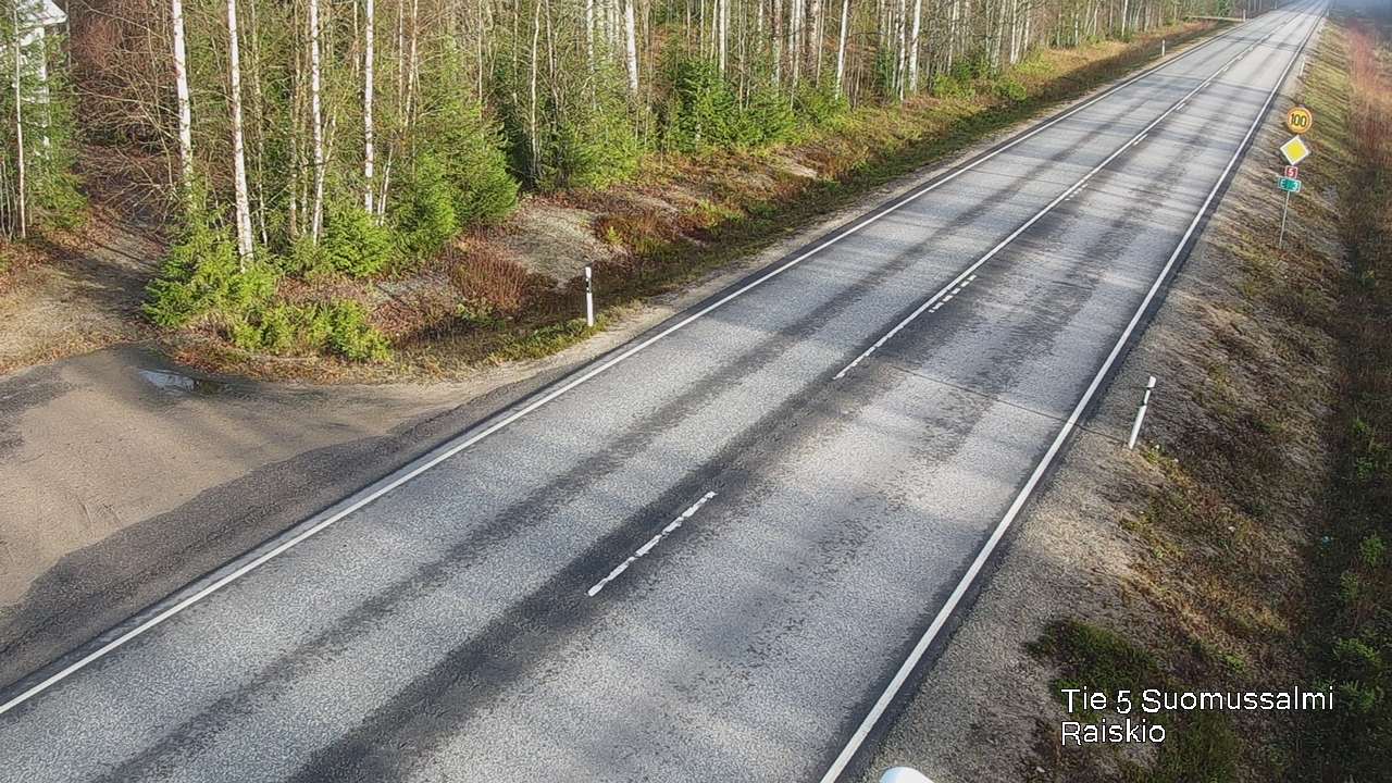 Kelikamerat Kuva Tie 5 Suomussalmi Raiskio, Suomussalmi, Kainuu