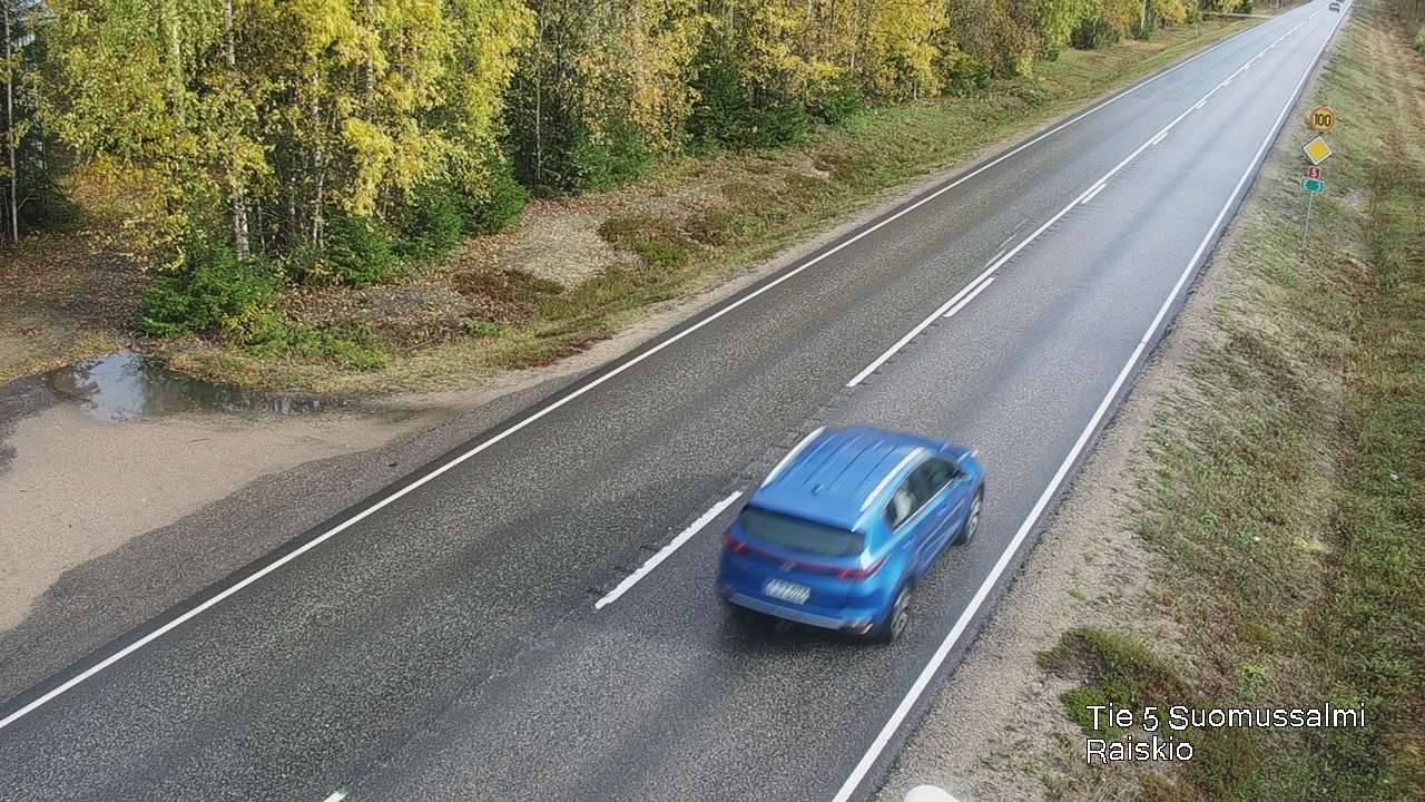 Kelikamerat Kuva Tie 5 Suomussalmi Raiskio, Suomussalmi, Kainuu