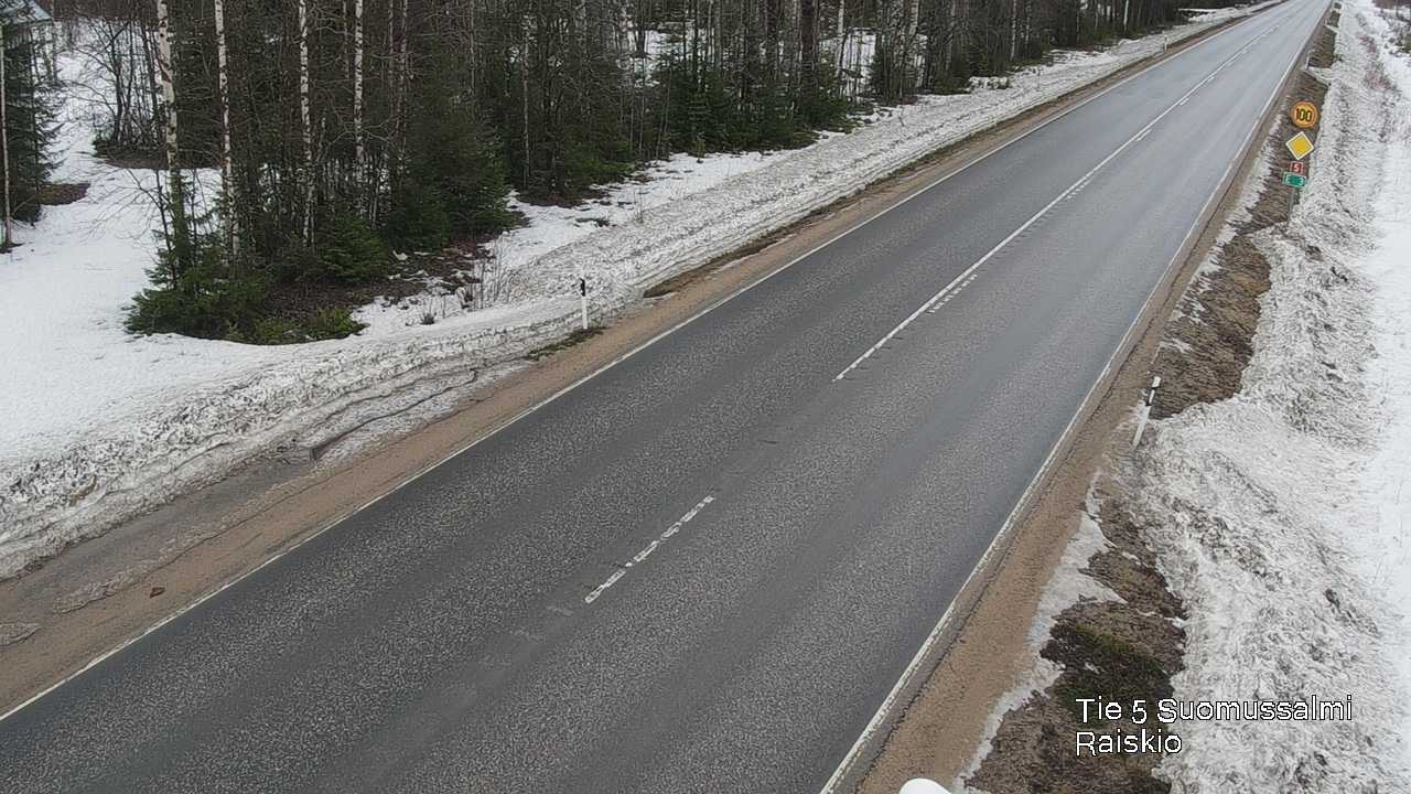 Kelikamerat Kuva Tie 5 Suomussalmi Raiskio, Suomussalmi, Kainuu