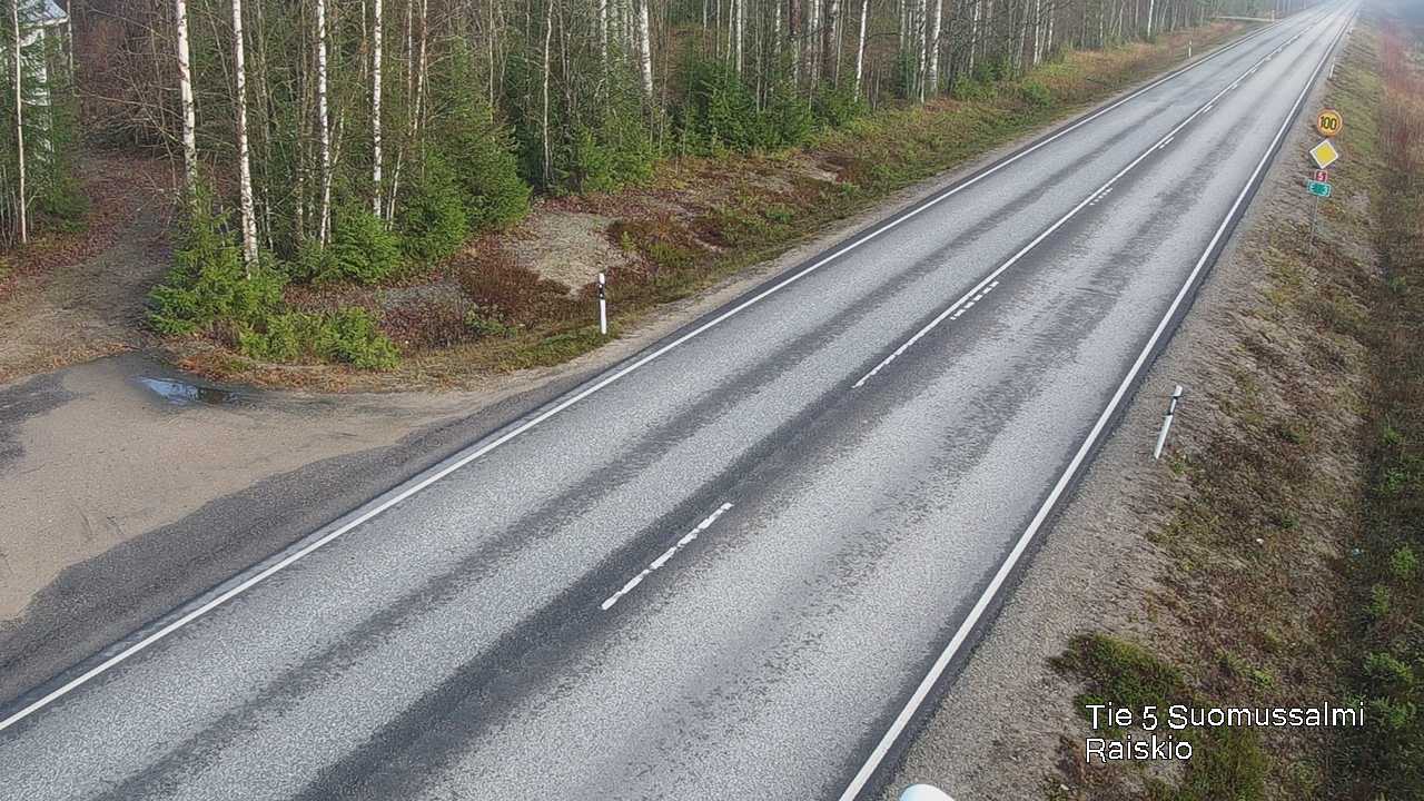 Kelikamerat Kuva Tie 5 Suomussalmi Raiskio, Suomussalmi, Kainuu