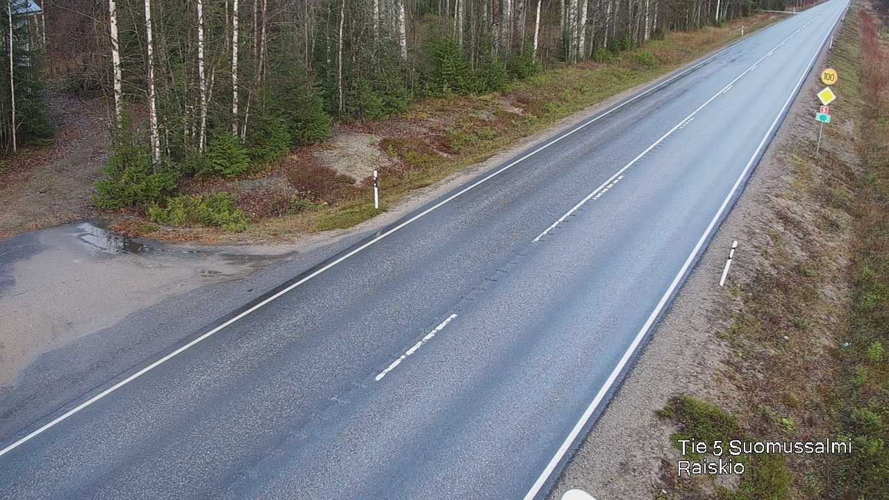 Kelikamerat Kuva Tie 5 Suomussalmi Raiskio, Suomussalmi, Kainuu