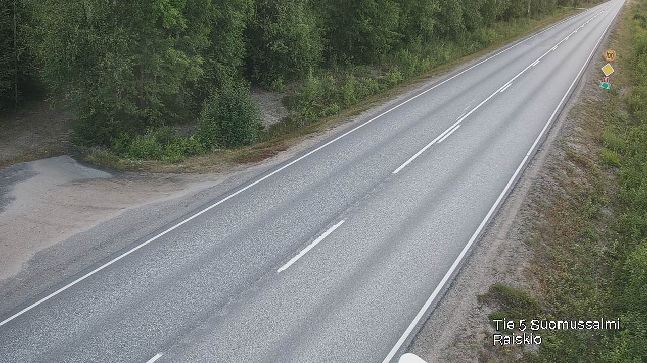 Kelikamerat Kuva Tie 5 Suomussalmi Raiskio, Suomussalmi, Kainuu