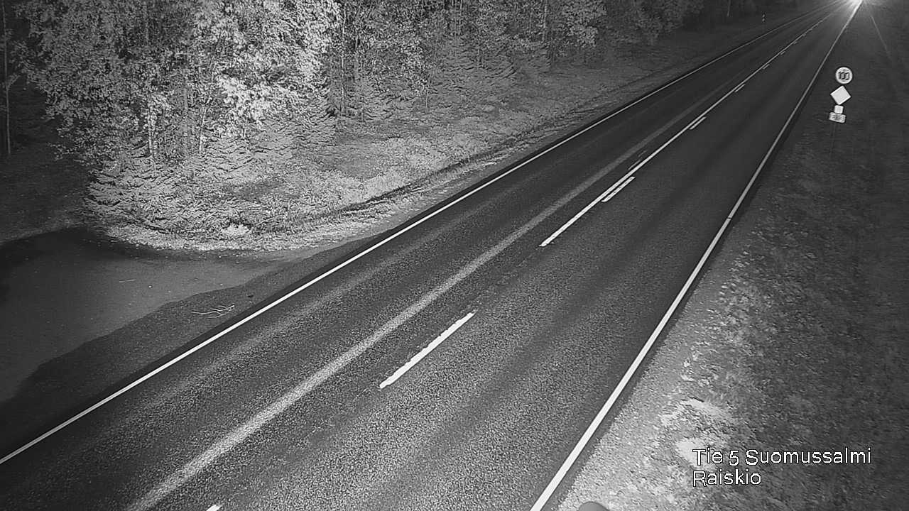 Kelikamerat Kuva Tie 5 Suomussalmi Raiskio, Suomussalmi, Kainuu