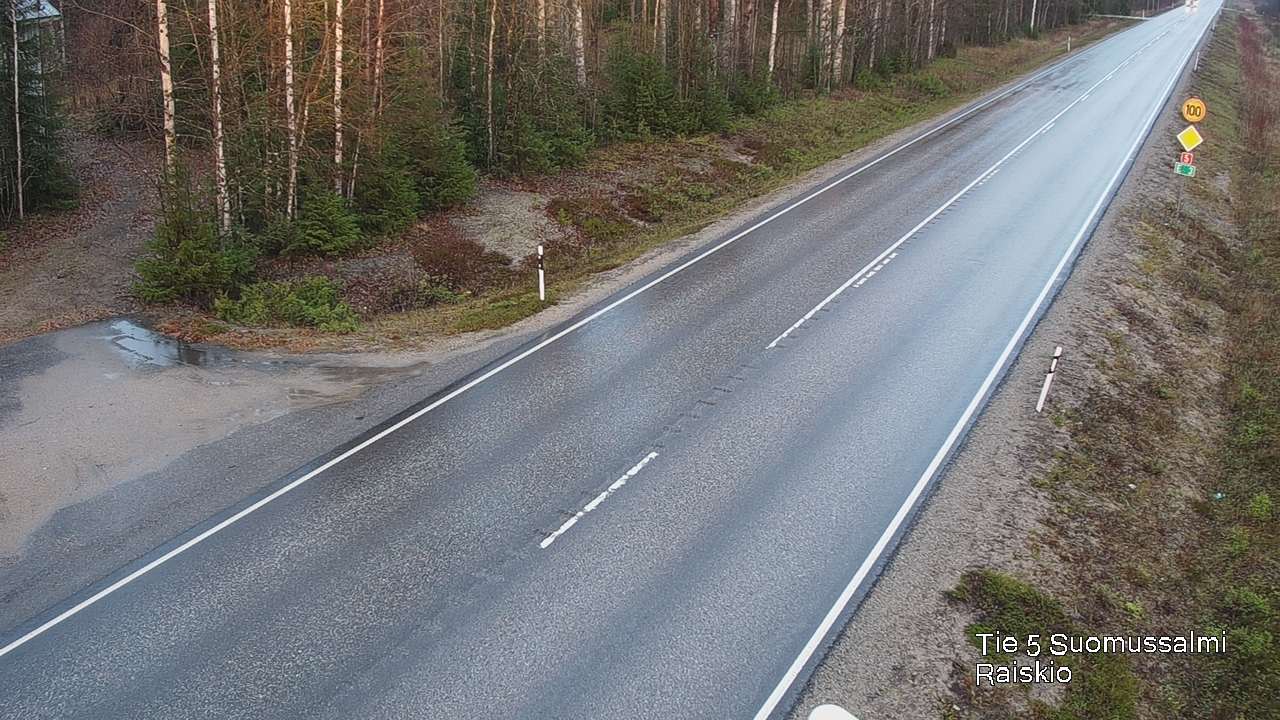 Kelikamerat Kuva Tie 5 Suomussalmi Raiskio, Suomussalmi, Kainuu