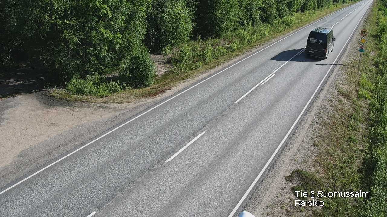 Kelikamerat Kuva Tie 5 Suomussalmi Raiskio, Suomussalmi, Kainuu