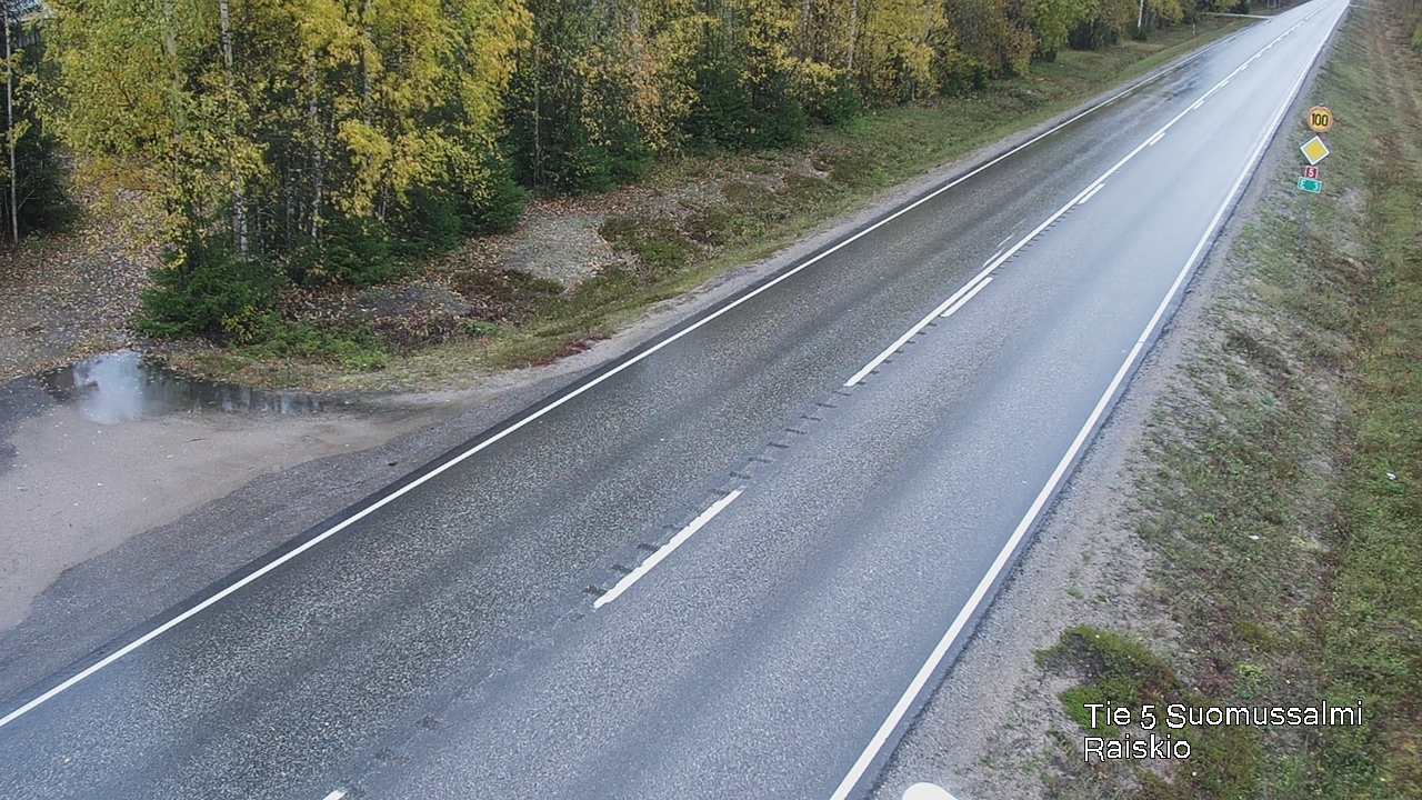 Kelikamerat Kuva Tie 5 Suomussalmi Raiskio, Suomussalmi, Kainuu