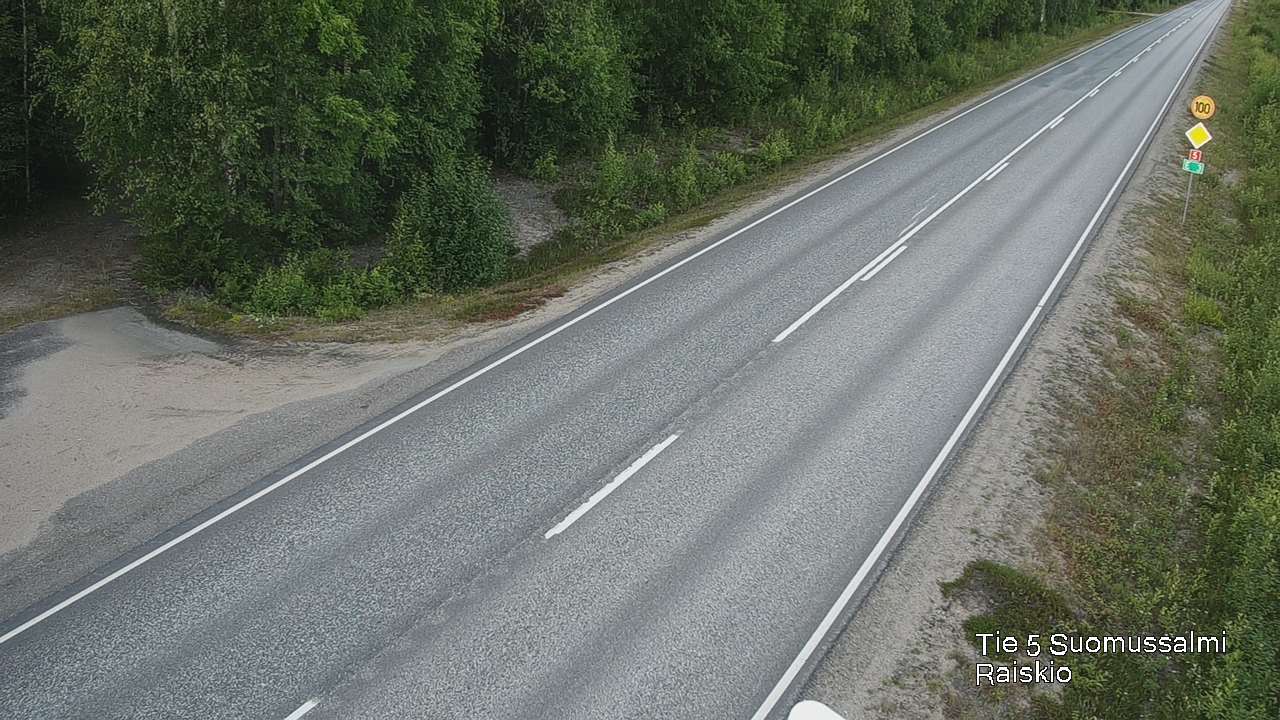 Kelikamerat Kuva Tie 5 Suomussalmi Raiskio, Suomussalmi, Kainuu