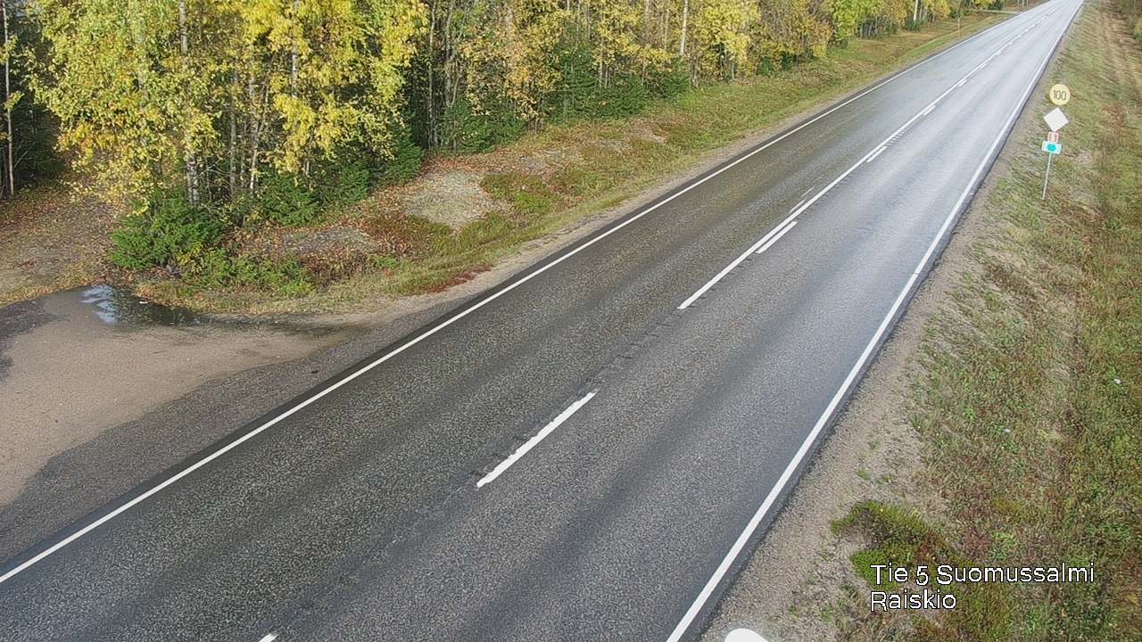 Kelikamerat Kuva Tie 5 Suomussalmi Raiskio, Suomussalmi, Kainuu