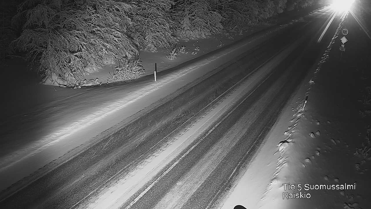 Kelikamerat Kuva Tie 5 Suomussalmi Raiskio, Suomussalmi, Kainuu