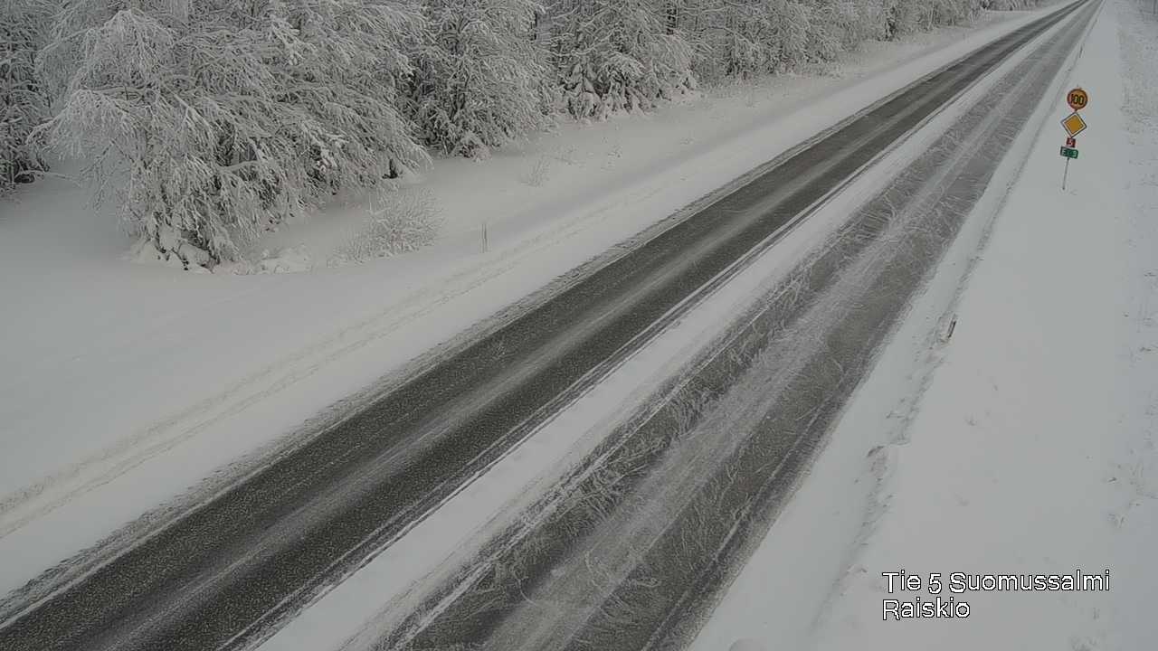 Kelikamerat Kuva Tie 5 Suomussalmi Raiskio, Suomussalmi, Kainuu
