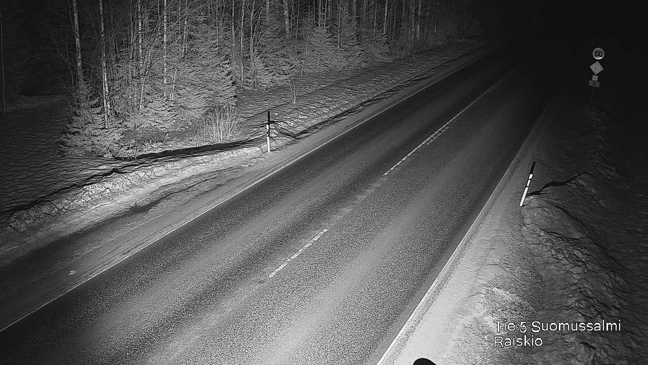 Kelikamerat Kuva Tie 5 Suomussalmi Raiskio, Suomussalmi, Kainuu