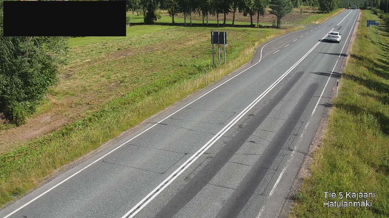 Kelikamerat Kuva Tie 5 Kajaani, Hatulanmäki, Kajaani, Kainuu