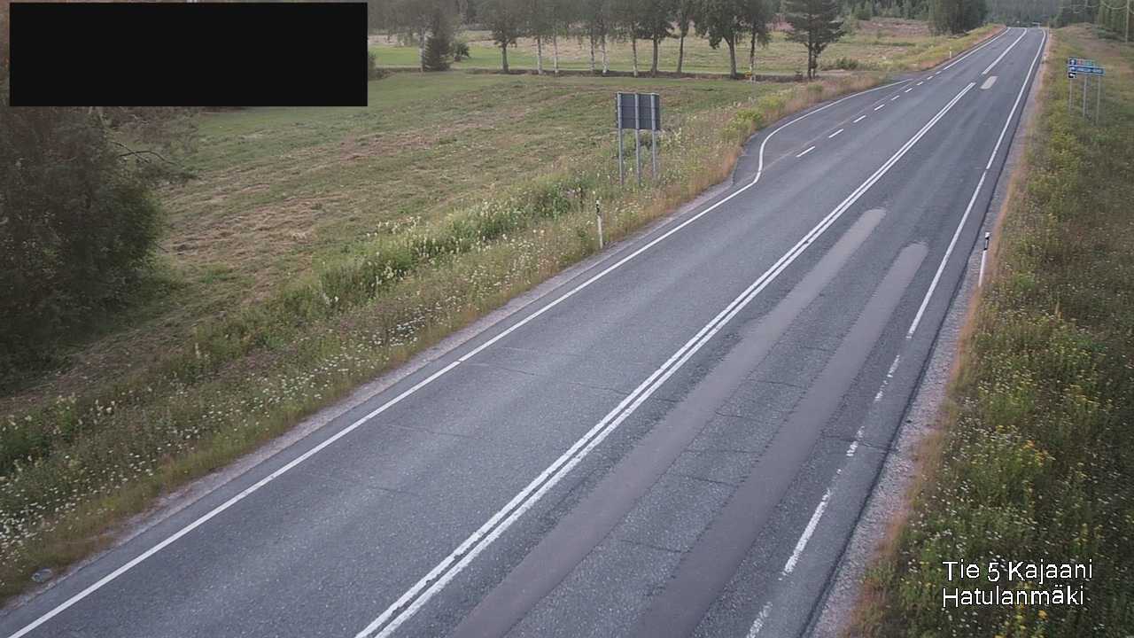 Weather Camera Image Road 5 Kajaani, Hatulanmäki, Kajaani, Kainuu