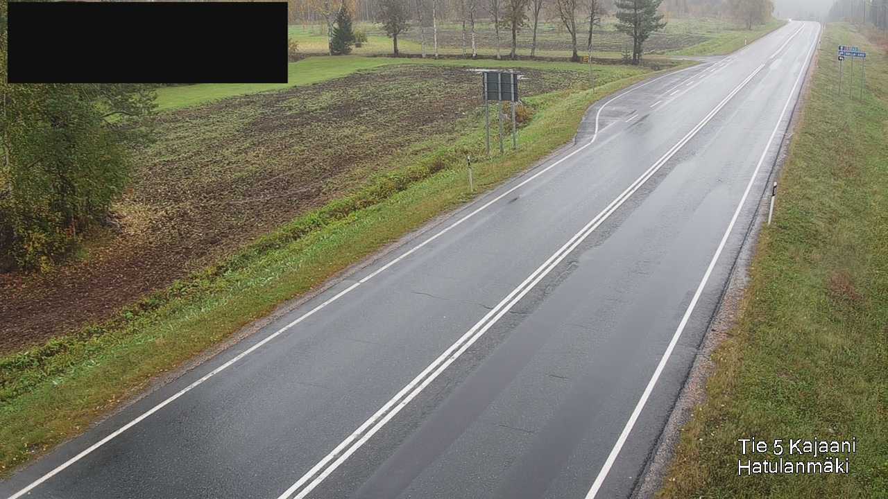 Weather Camera Image Väg 5 Kajanus, Hatulanmäki, Kajaani, Kainuu