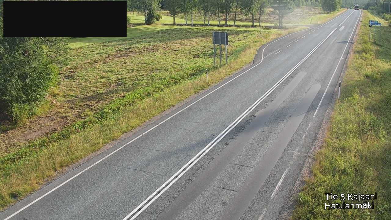Weather Camera Image Road 5 Kajaani, Hatulanmäki, Kajaani, Kainuu