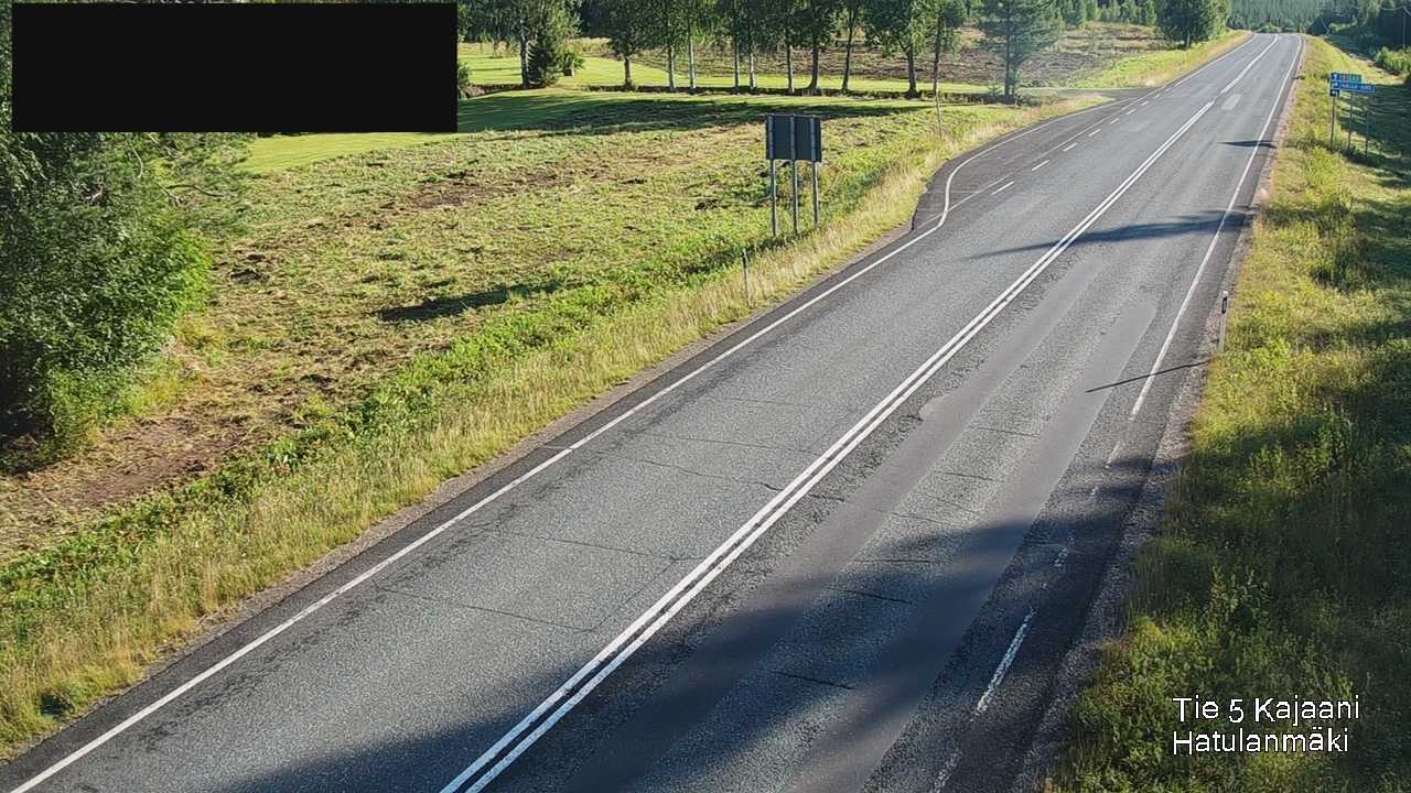 Kelikamerat Kuva Tie 5 Kajaani, Hatulanmäki, Kajaani, Kainuu