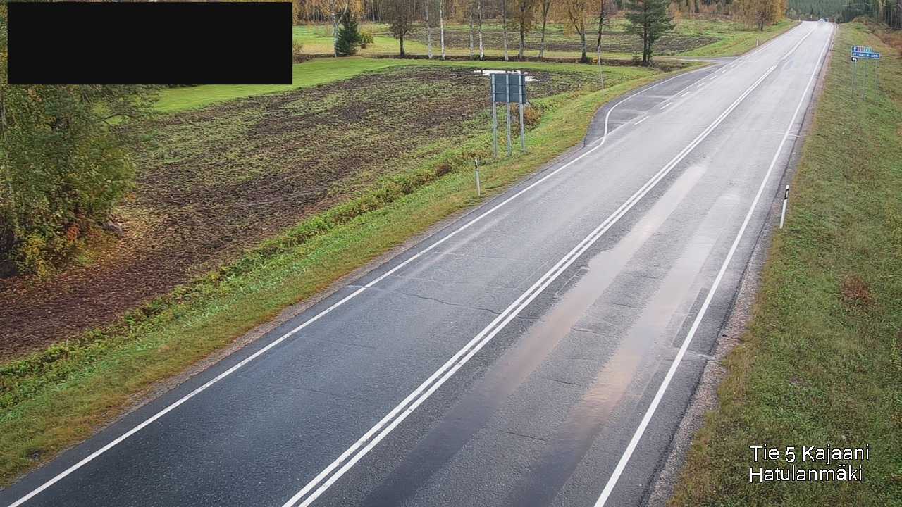 Weather Camera Image Väg 5 Kajanus, Hatulanmäki, Kajaani, Kainuu