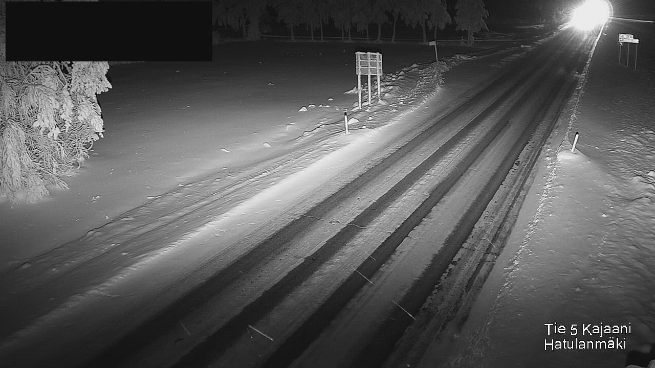 Kelikamerat Kuva Tie 5 Kajaani, Hatulanmäki, Kajaani, Kainuu