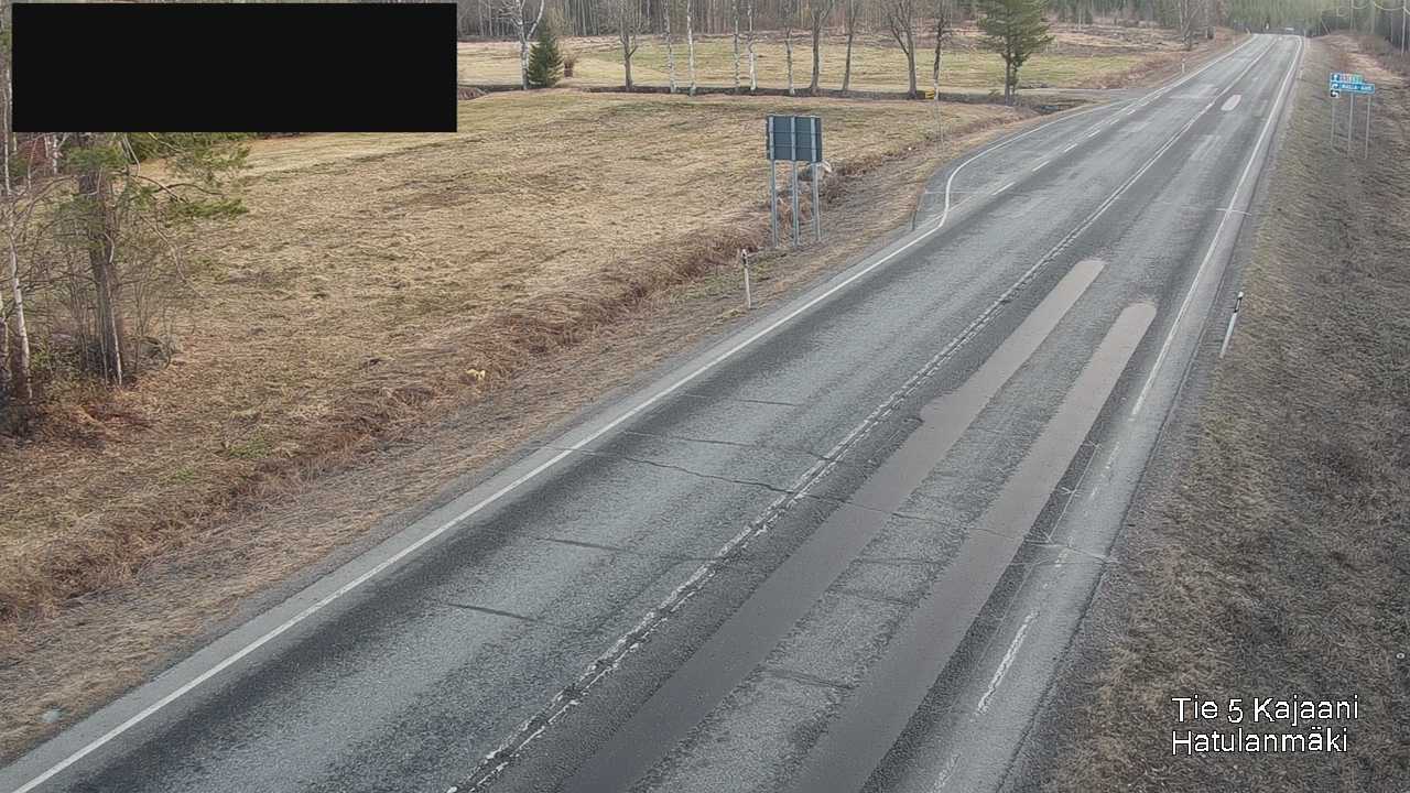 Weather Camera Image Road 5 Kajaani, Hatulanmäki, Kajaani, Kainuu