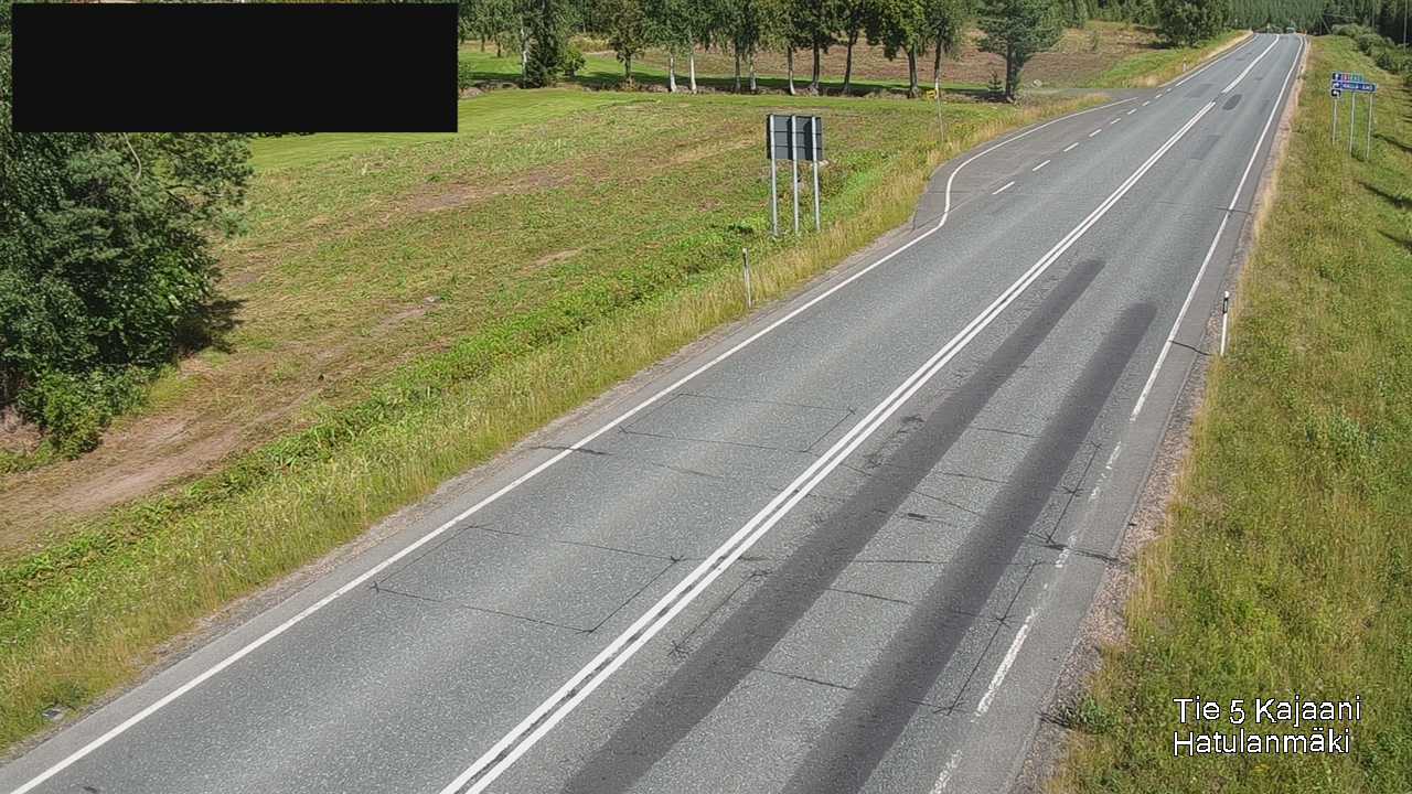 Kelikamerat Kuva Tie 5 Kajaani, Hatulanmäki, Kajaani, Kainuu