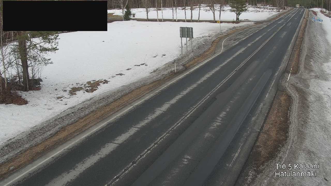 Weather Camera Image Road 5 Kajaani, Hatulanmäki, Kajaani, Kainuu
