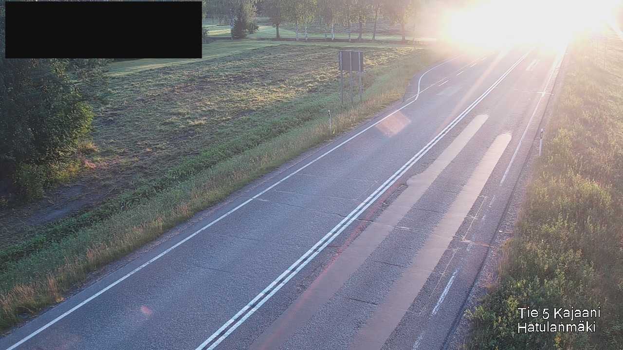 Kelikamerat Kuva Tie 5 Kajaani, Hatulanmäki, Kajaani, Kainuu