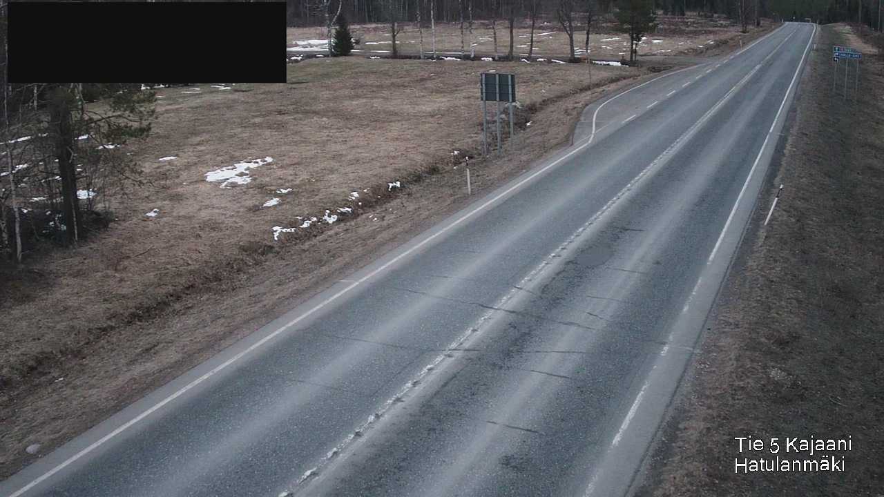 Weather Camera Image Road 5 Kajaani, Hatulanmäki, Kajaani, Kainuu
