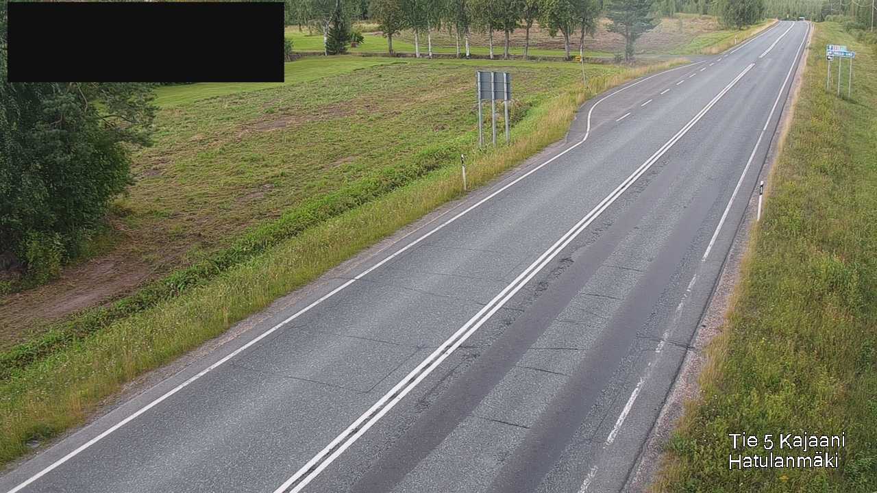 Kelikamerat Kuva Tie 5 Kajaani, Hatulanmäki, Kajaani, Kainuu