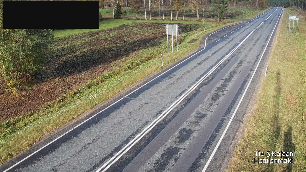 Weather Camera Image Väg 5 Kajanus, Hatulanmäki, Kajaani, Kainuu
