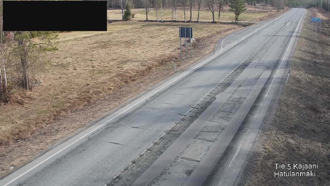 Weather Camera Image Road 5 Kajaani, Hatulanmäki, Kajaani, Kainuu