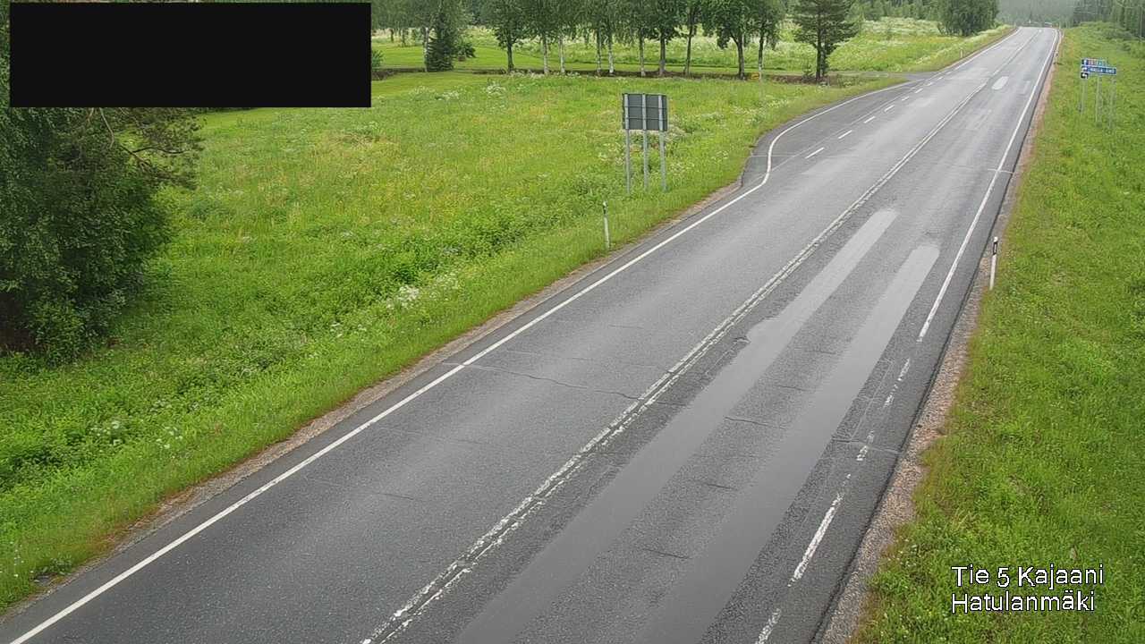 Weather Camera Image Väg 5 Kajanus, Hatulanmäki, Kajaani, Kainuu