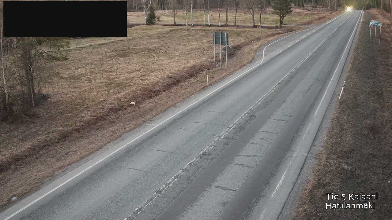 Weather Camera Image Road 5 Kajaani, Hatulanmäki, Kajaani, Kainuu
