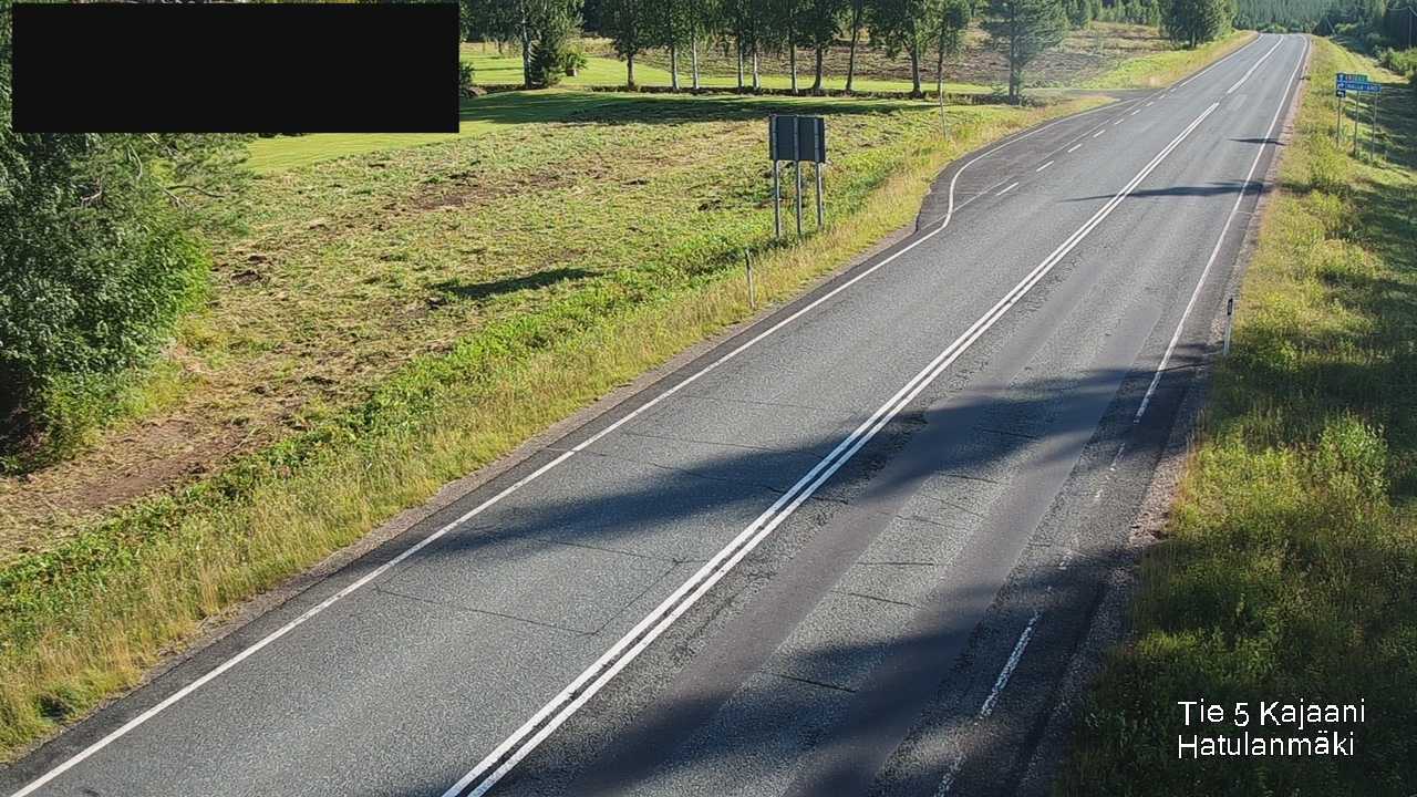 Kelikamerat Kuva Tie 5 Kajaani, Hatulanmäki, Kajaani, Kainuu