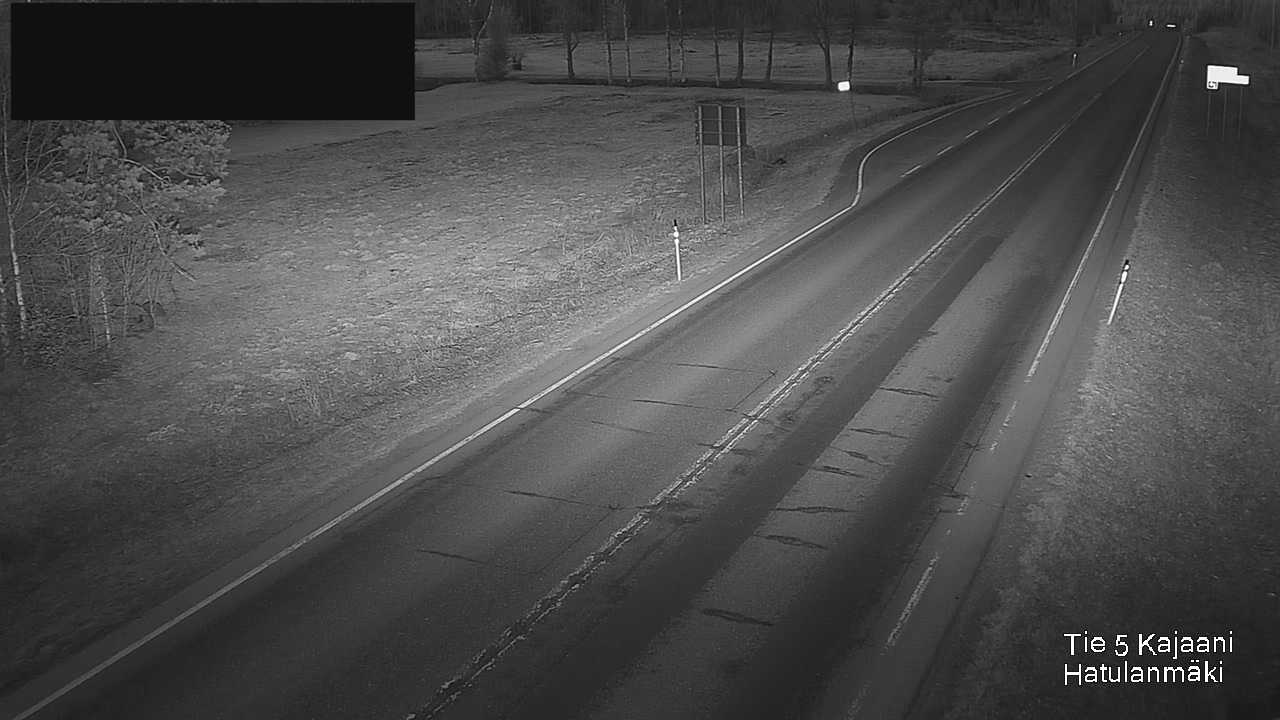 Weather Camera Image Road 5 Kajaani, Hatulanmäki, Kajaani, Kainuu