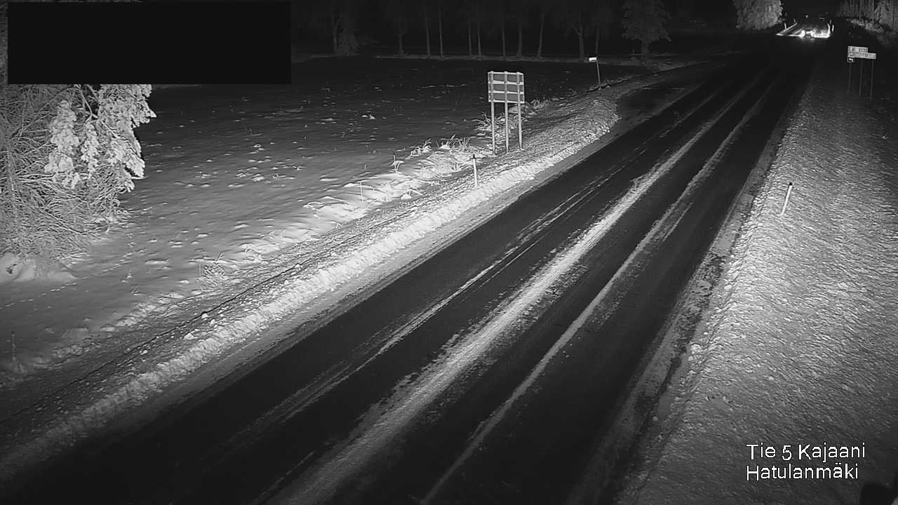Weather Camera Image Väg 5 Kajanus, Hatulanmäki, Kajaani, Kainuu