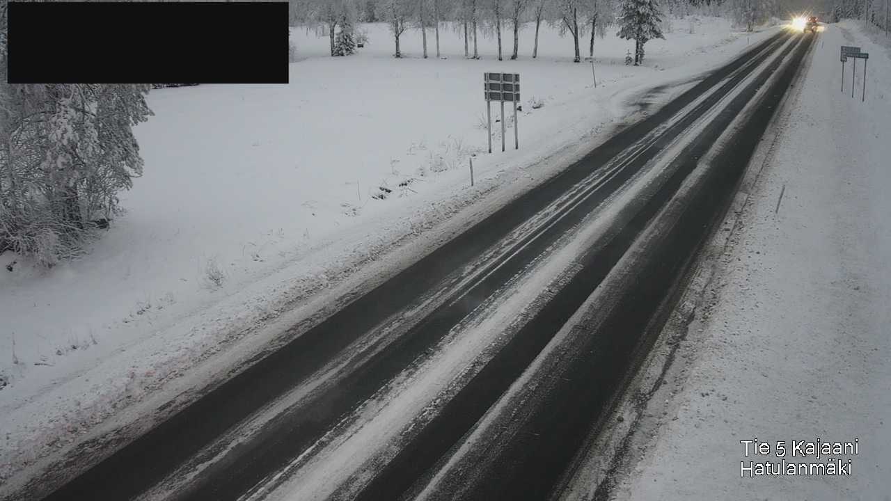 Weather Camera Image Väg 5 Kajanus, Hatulanmäki, Kajaani, Kainuu