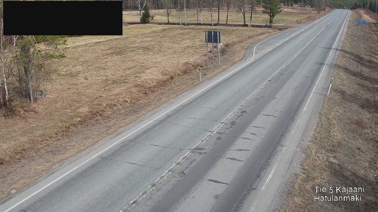 Weather Camera Image Road 5 Kajaani, Hatulanmäki, Kajaani, Kainuu