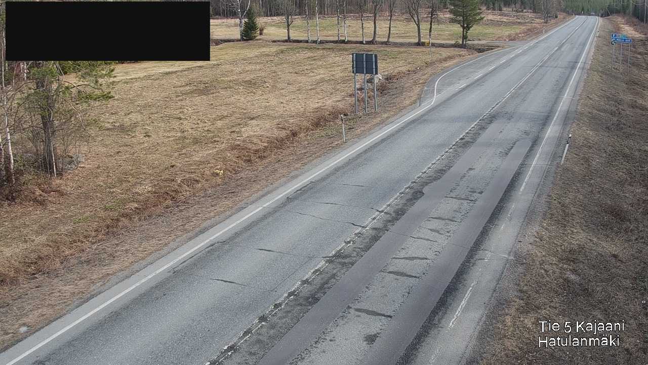Weather Camera Image Road 5 Kajaani, Hatulanmäki, Kajaani, Kainuu