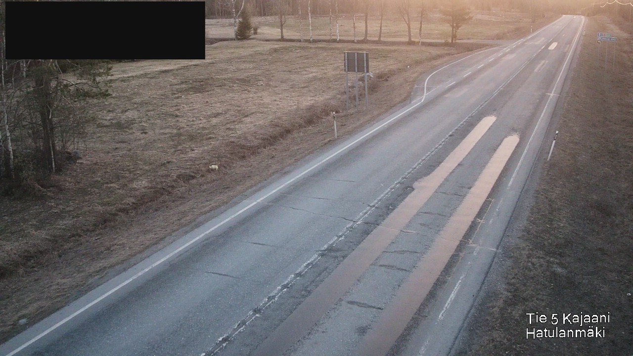 Kelikamerat Kuva Tie 5 Kajaani, Hatulanmäki, Kajaani, Kainuu