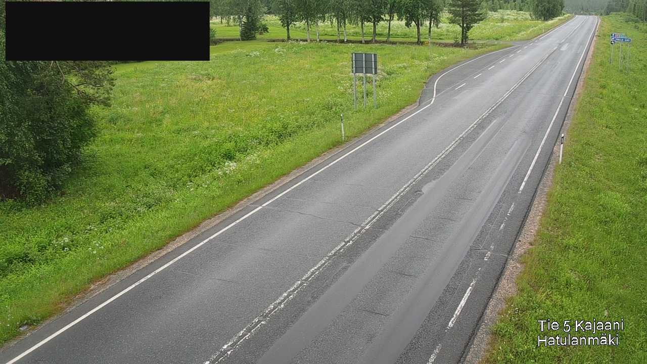 Weather Camera Image Väg 5 Kajanus, Hatulanmäki, Kajaani, Kainuu