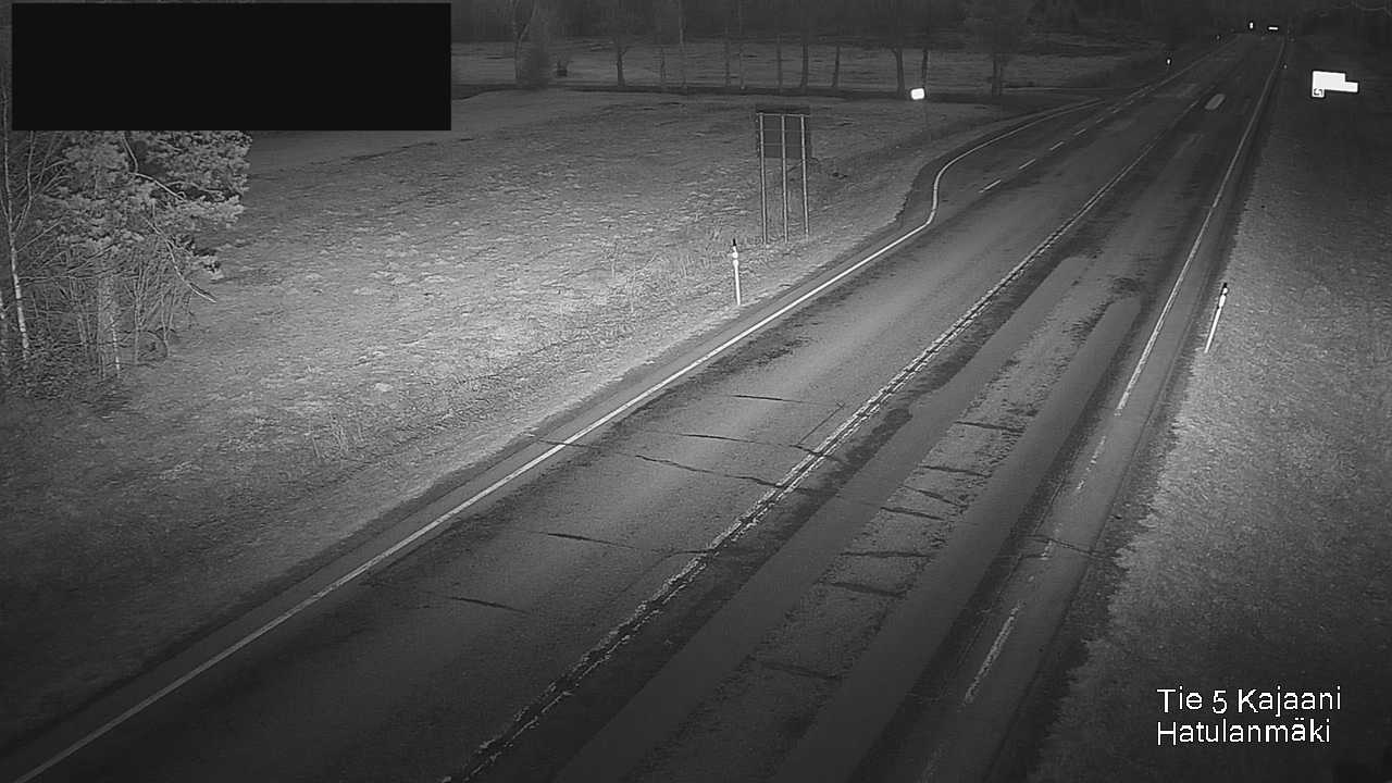 Weather Camera Image Road 5 Kajaani, Hatulanmäki, Kajaani, Kainuu