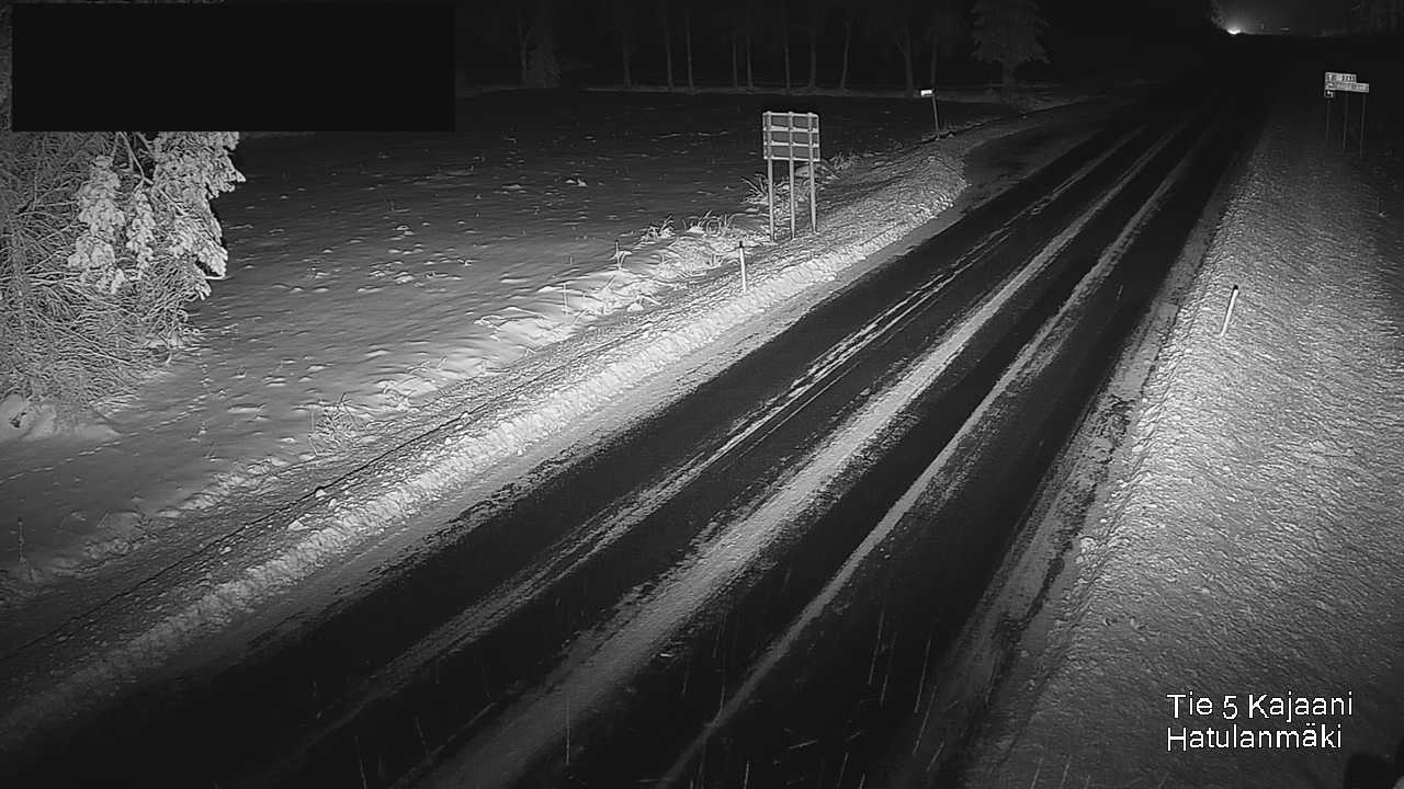 Weather Camera Image Väg 5 Kajanus, Hatulanmäki, Kajaani, Kainuu