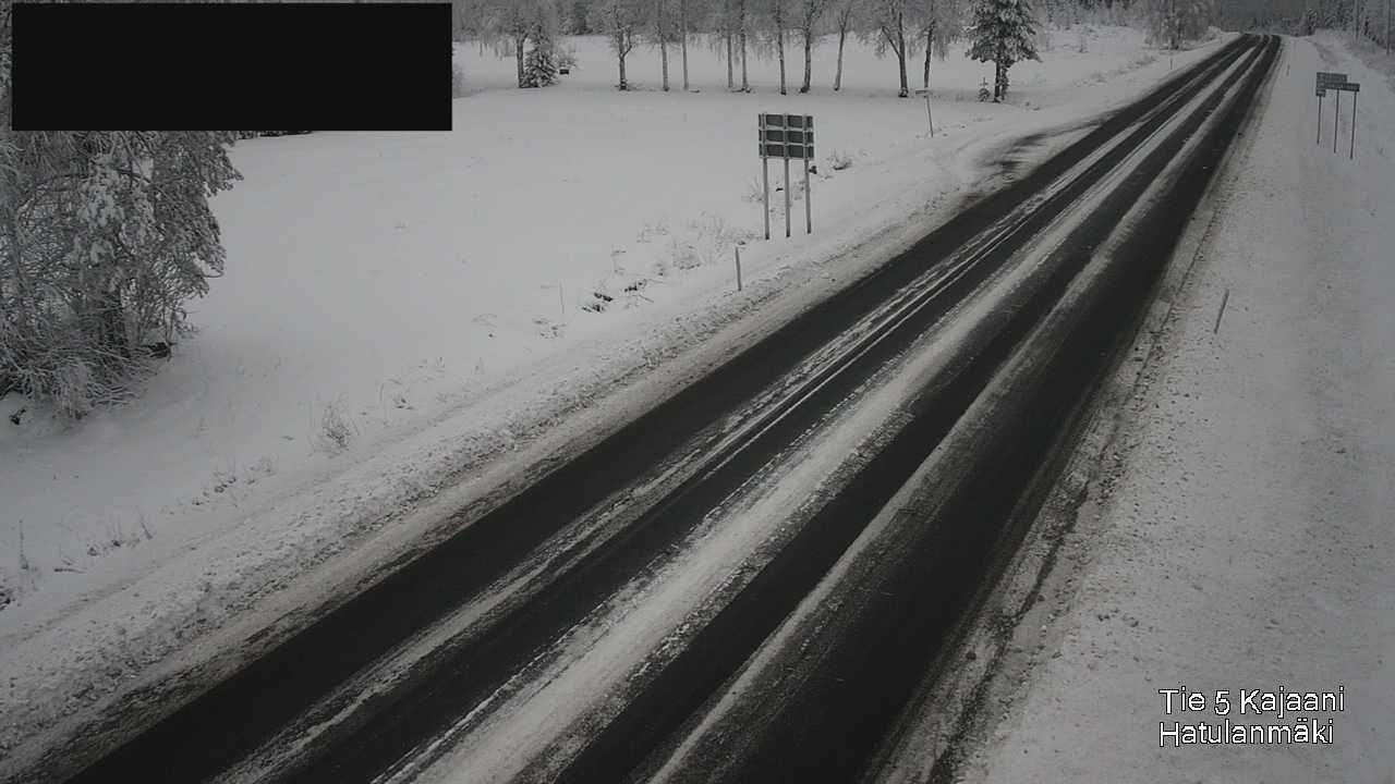 Weather Camera Image Väg 5 Kajanus, Hatulanmäki, Kajaani, Kainuu