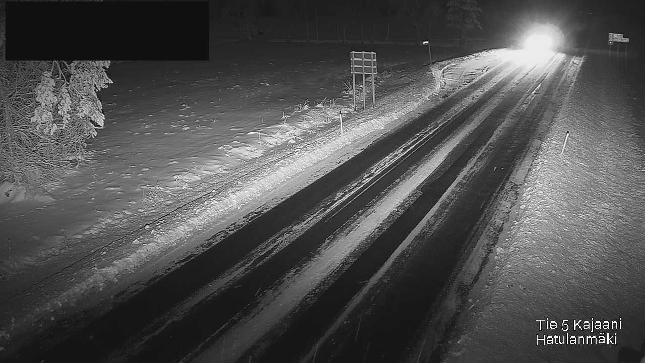 Weather Camera Image Väg 5 Kajanus, Hatulanmäki, Kajaani, Kainuu